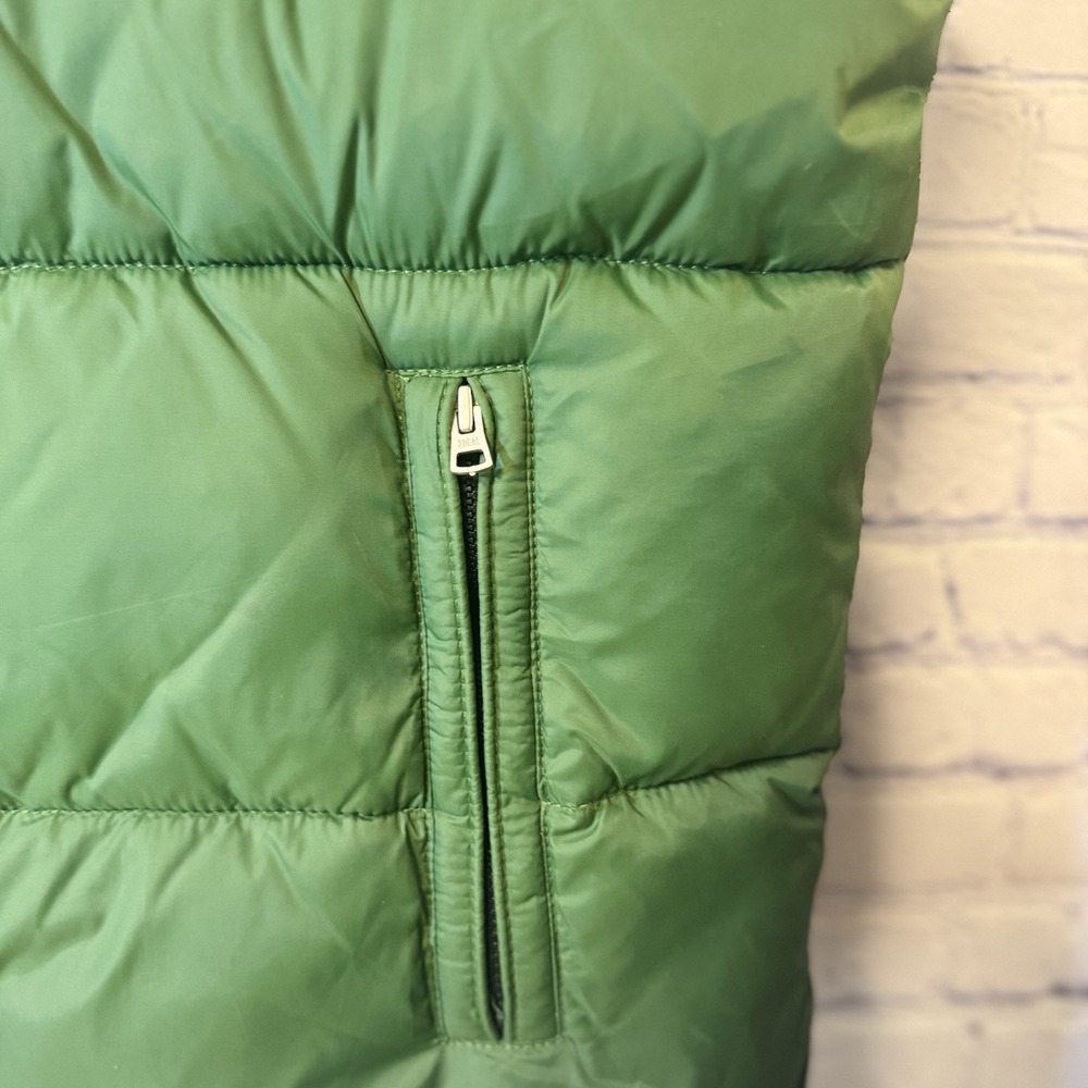 Old Navy Puffer Vest Mens XL Green Full Zip Outdoor Fishing Hunting Work - Picture 3 of 8